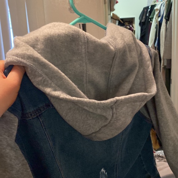 Denim / sweatshirt jacket XL - Picture 5 of 9